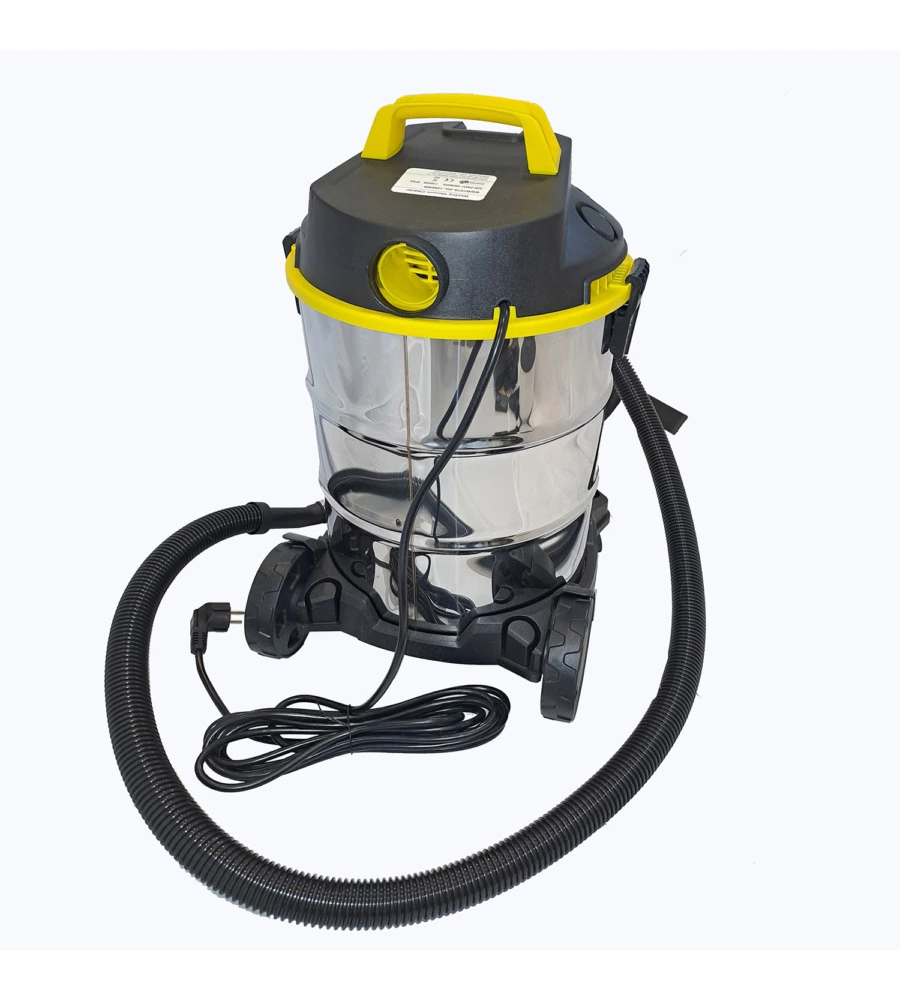 Bidone aspira solidi e liquidi larx 1200 w, capacitÀ 30 litri